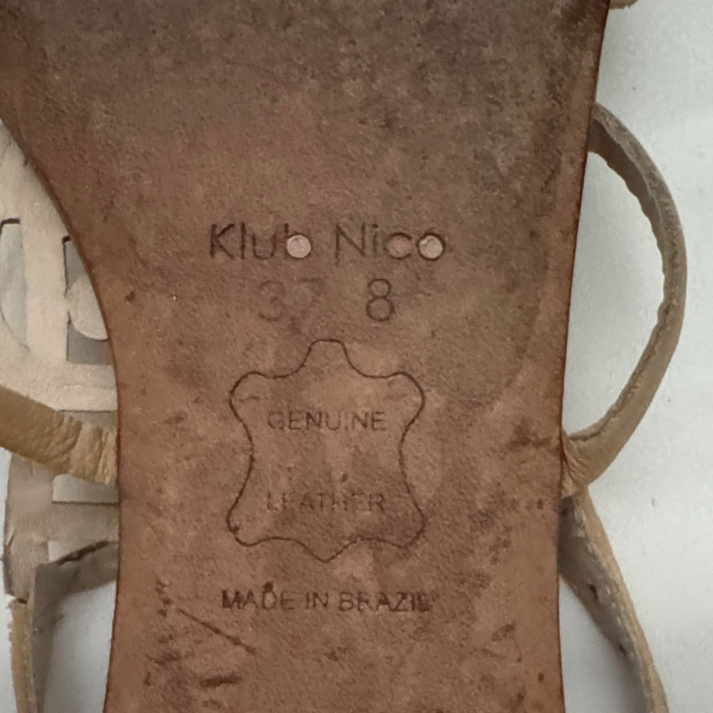 Elegant Tan Sandals - Picture 7 of 9